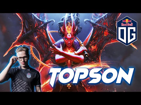 OG.Topson Queen of Pain - Dota 2 Pro Gameplay [Watch & Learn]