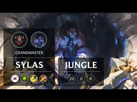 Sylas Jungle vs Gragas - KR Grandmaster Patch 9.3