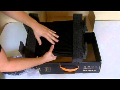 Unboxing the Lenovo IdeaPad Y570 Laptop