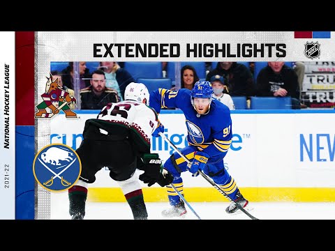 Arizona Coyotes vs Buffalo Sabres Oct 16, 2021 HIGHLIGHTS
