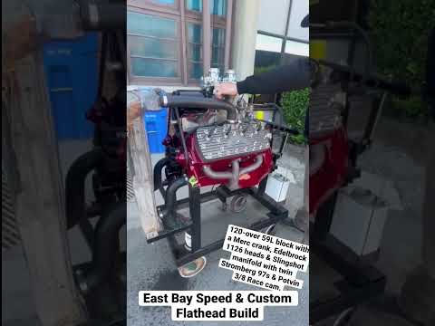 1950 Ford F1 Flathead V8 Engine Build Part 2 - Engine Assembly & First Start (4K)