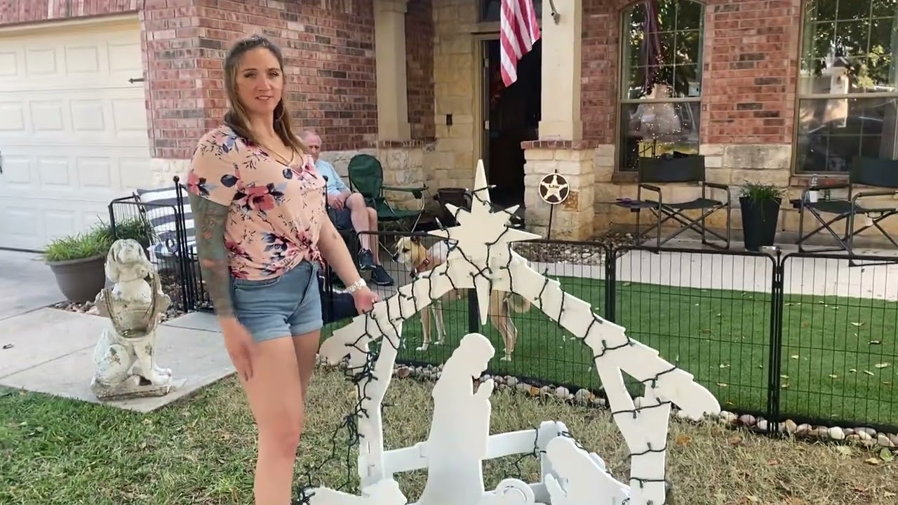 Outdoor Nativity Review | Christmas Decor | Amazon Finds