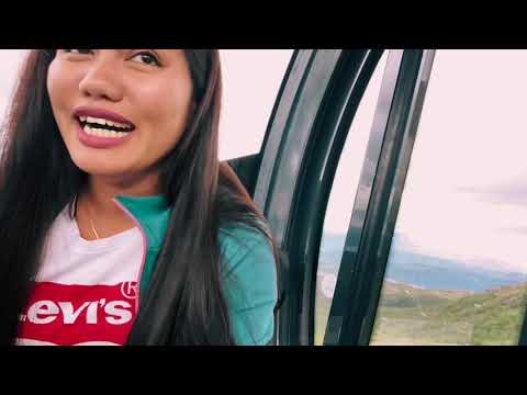 Cable car ride at Narvik Mountain