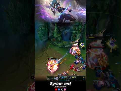 Vayne vs Samira & Zilean Bot !! 🤫🔥🔥 | Syrian zed | League of Legends #shorts