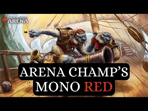 Trying Arena Champ's Mono Red Prison! | Timeless BO3 | MTG Arena