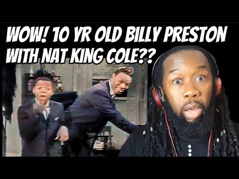 AMAZING VIDEO OF 10 Years old BILLY PRESTON | NAT KING COLE singing Blueberry hill(REACTION)