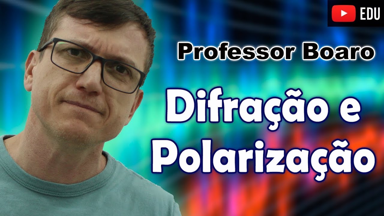 DIFRAÇÃO e POLARIZAÇÃO - ONDULATÓRIA - AULA 6