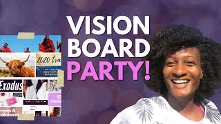 Vision Board Party LIVE! 🎉 | Black Women Expats