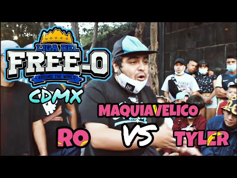 Maquiavelico vs Tyler vs RO // Octavos de Final Liga del Free-O (CDMX)