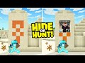 I Made A Secret Minecraft DESERT TEMPLE Base Hide Or Hunt