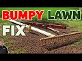 How To Make Your Lawn LEVEL And Flat Beginners Guide To Lawn Levelling
