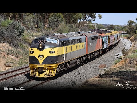 2020 03 09 - SSR empty grain train - #9097 - S317 + S302