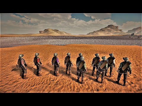 10 God Archers Vs 1,000,000 Demonic Forces From Dark Land l UEBS2 Ultimate Epic Battle Simulator2