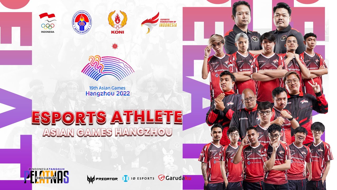 Tim Nasional Esports Indonesia Pada Asian Games ke-19 Hangzhou, Tiongkok