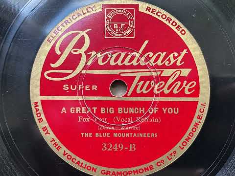 A Great Big Bunch Of You - Blue Mountaineers - Broadcast Super Twelve 3249