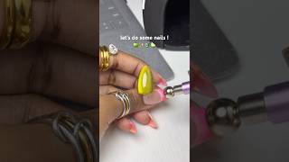 DIY beginner nail art 🍋‍🟩✨🧃 #nails #beginnernails #nailart #nailtutorial