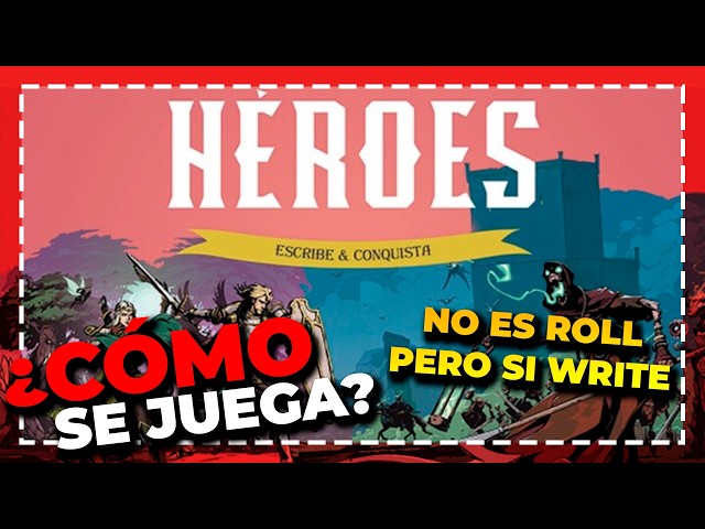 Vídeo relacionado con Juego de Estrategia Fantástica Héroes: Escribe y Conquista | Juego de Mesa Competitivo de Conquista y Exploración | 2-4 Jugadores | Facciones Asimétricas | Construcción y Combate