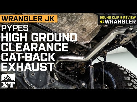 Jeep Wrangler JK Pypes High Ground Clearance Cat-Back Exhaust Sound Clip & Review