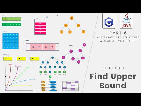 Exercise 1 Data Structures Algorithms 6 Find Upper Bound