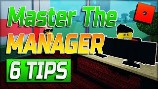 How to MASTER The MANAGER in Roblox Retail Tycoon 2!