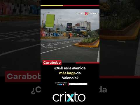 ¿Cuál es la avenida más larga de Valencia?