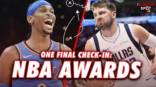 Our Final NBA Awards Check-In: MVP, All-NBA, Defensive Player of the Year & More | The Dunker Spot