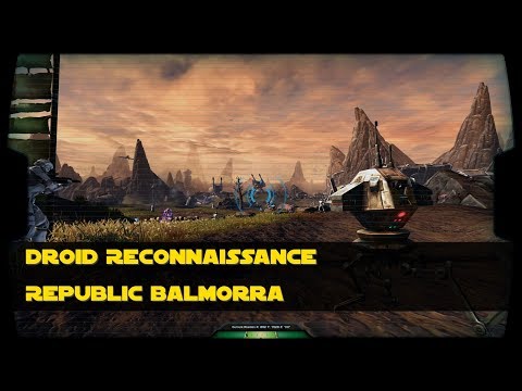 Republic Balmorra Droid Reconnaissance Guide - All 6 Locations