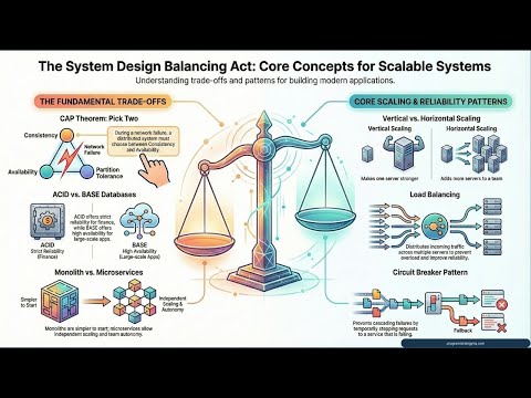 Introduction to System Design Concepts || Basics 101