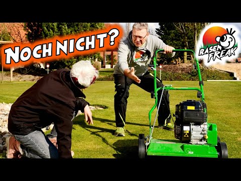 RASENPFLEGE im MÄRZ - Tipps zum Start in die Rasensaison: mähen, düngen, vertikutieren, nachsäen.