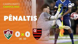 FLUMINENSE 0 (4) X (5) 0 FLAMENGO | PÊNALTIS | FINAL | CAMPEONATO CARIOCA 2026 | ge.globo