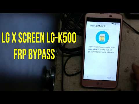 LG Mobile unknown sources enable (2018) And FRP Bypass "LG X Screen "