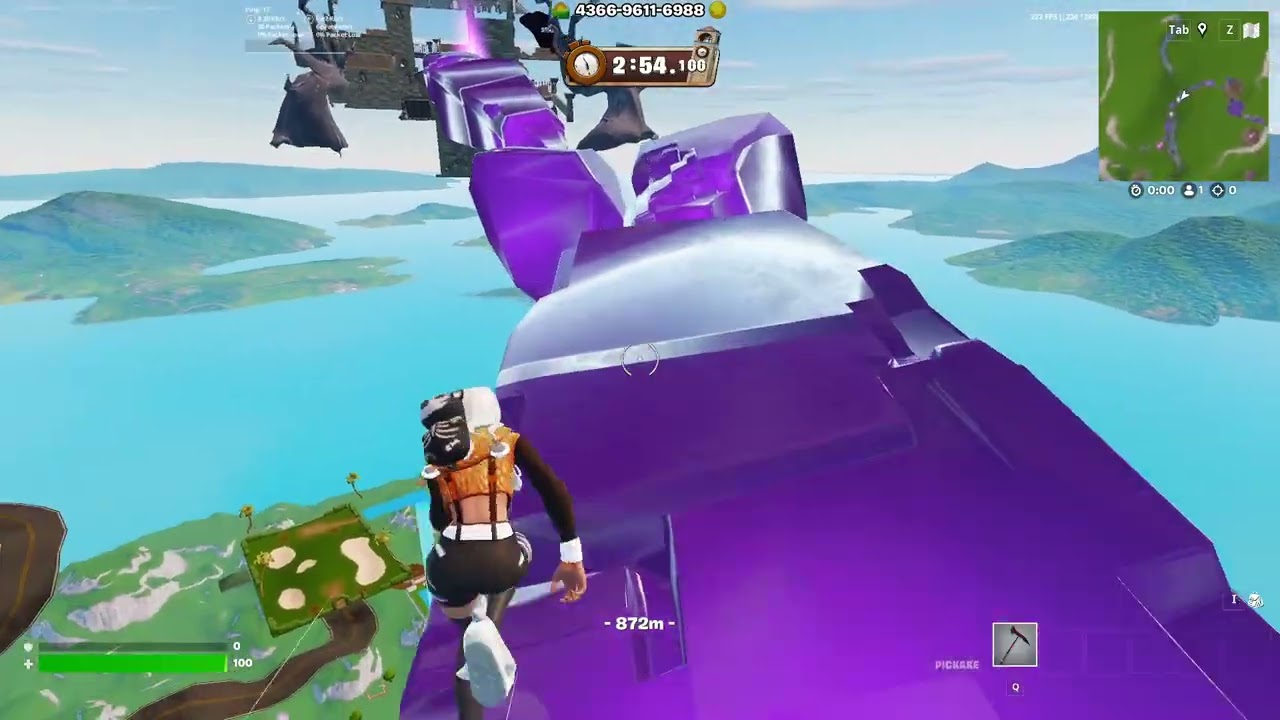 Fortnite Only Up World Record 7:25