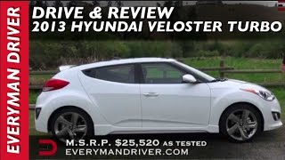 2013 Hyundai Veloster Turbo | New Car Review | on Everyman Driver