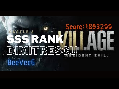 Castle 2 SSS Rank Dimitrescu - RE8 Village Mercenaries