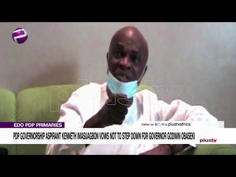 Kenneth Imasuagbon Vows Not To Step Down For Governor Godwin Obaseki