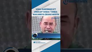 Dihujat! Viral Celetukan Gubernur NTT Ungkap Ciri-ciri Orang Miskin: Makan Nasi Banyak Lauk Sedikit