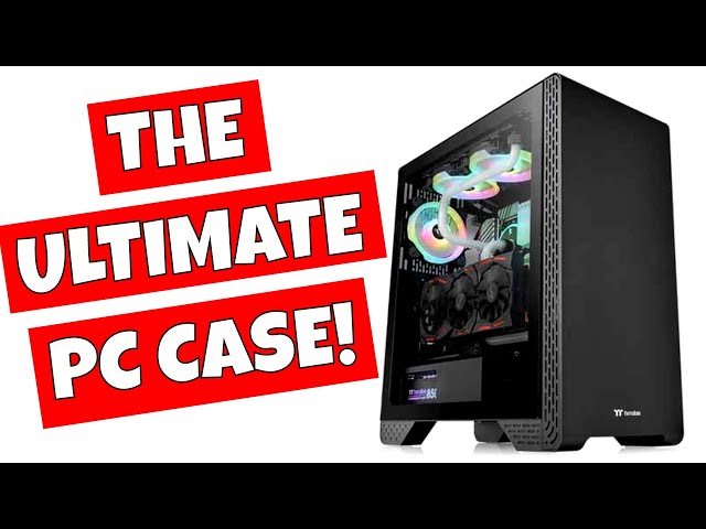 Vỏ Case Thermaltake S300 Black Tempered Glass Mid-Tower Chassis