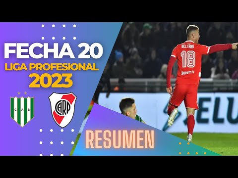 Banfield vs River RESUMEN Fecha 20