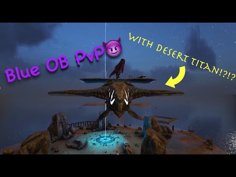 HOW I ACCIDENTALLY TAMED A DESERT TITAN AND SPAWNED IT ON A RAG PvP SERVER |Ark Official PvP|