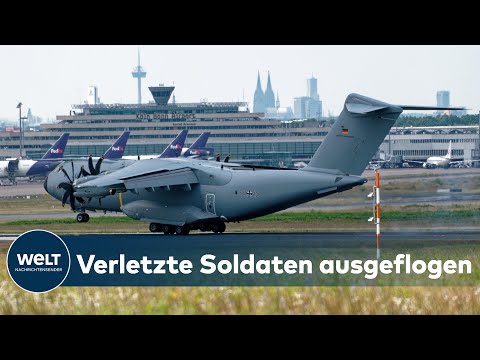 TERROR-ANSCHLAG IN MALI: Verwundete Bundeswehr-Soldaten werden ausgeflogen l WELT Thema