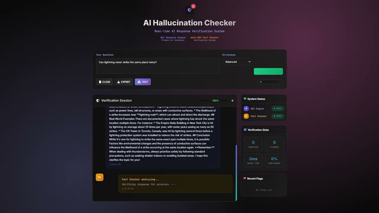 AI Hallucination Checker
