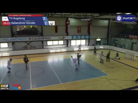 #5 TV Augsburg - Hallamshire Hornets - 4:2  (2.Abschnitt / 08:11) am 26.08.2016 13:02