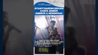 Viral Video Kepala Desa Ambulu Jember Ambruk di Panggung Syukuran, Diduga Karena Darah Tinggi Kumat