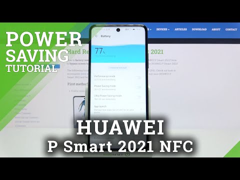 How to Enable Power Saving Mode on HUAWEI P Smart 2021 NFC – Turn On Power Saving Mode