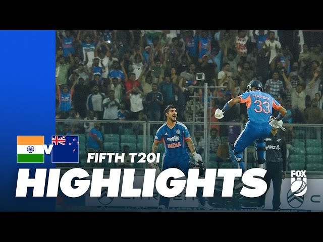 Kishan slams maiden ton in 496-run fest 🤯 I India v New Zealand 5th T20I Highlights I Fox Cricket