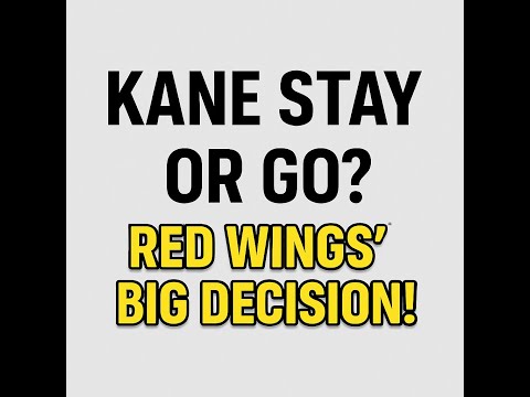 Red Wings Free Agency: Does Patrick Kane Stay or Go?