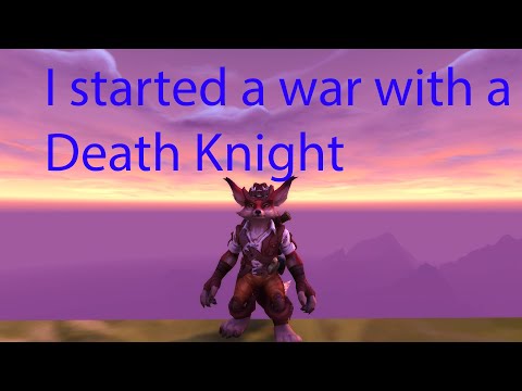 Starting a war with a death knight- Assassin rogue pvp 8.3