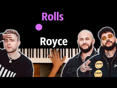 Джиган, Тимати, Егор Крид - Rolls Royce ● караоке | PIANO_KARAOKE ● ᴴᴰ + НОТЫ & MIDI
