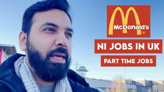 Part time NI Job at McDonalds | Interview process and questions with per hour rate - Vlog 161
