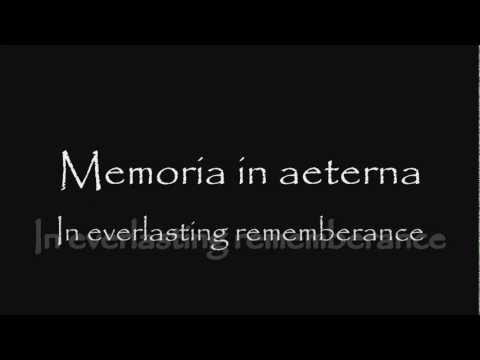 Globus - In Memoriam - Lyrics with English Translation [HD]